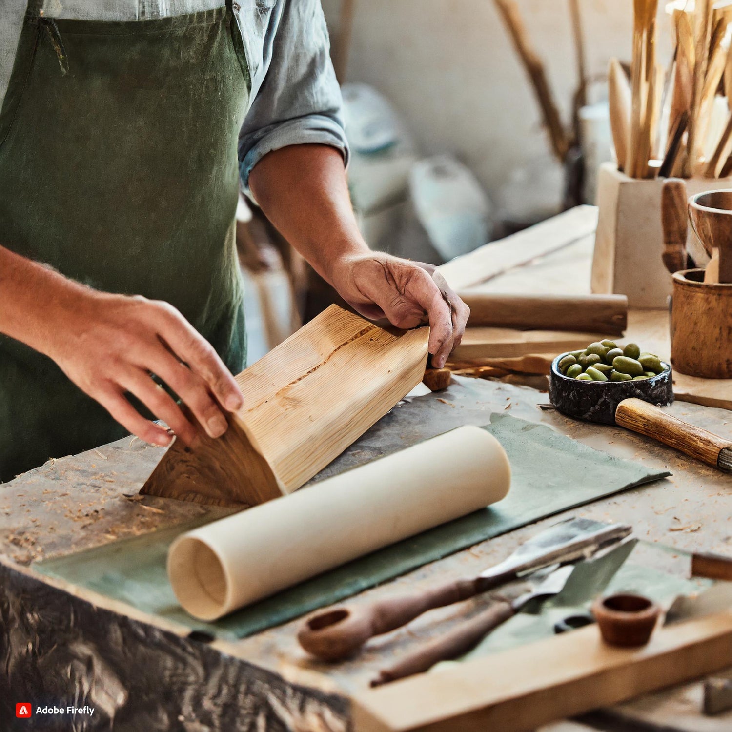 Our artisans expertly transform eco-friendly materials into distinctive, handcrafted items.