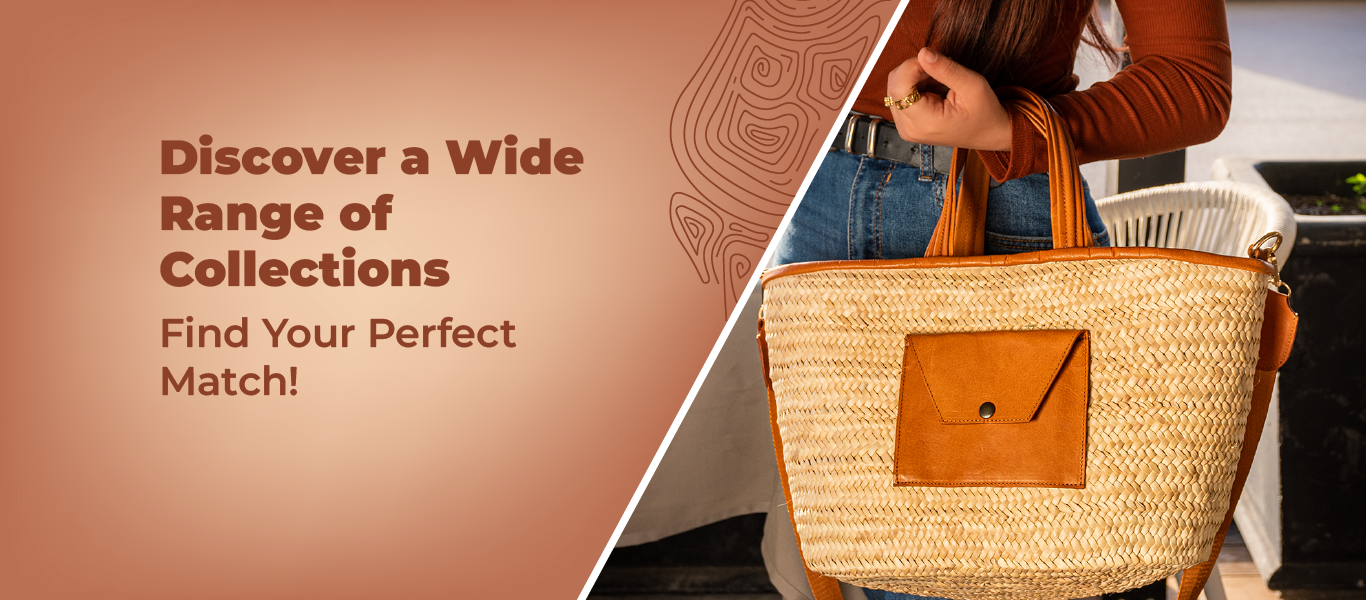 Darido handmade shopping bag, woven from natural fibers, displaying artisanal craftsmanship and durability.